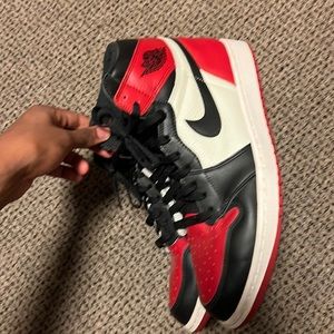 Jordan 1 Bred Toe